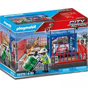 playmobil goederen magazijn
