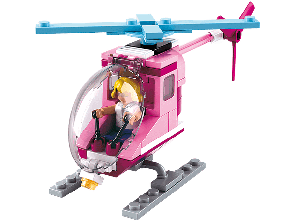 meisjes speelgoed sluban helicopter