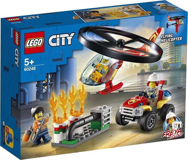 LEGO City 60248 brandweer helicopter