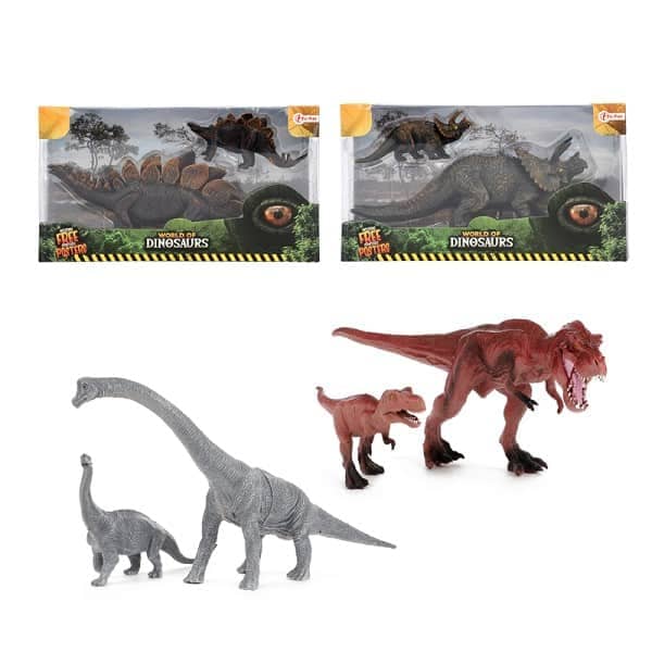 dinosaurus speelgoed dinomam met kind