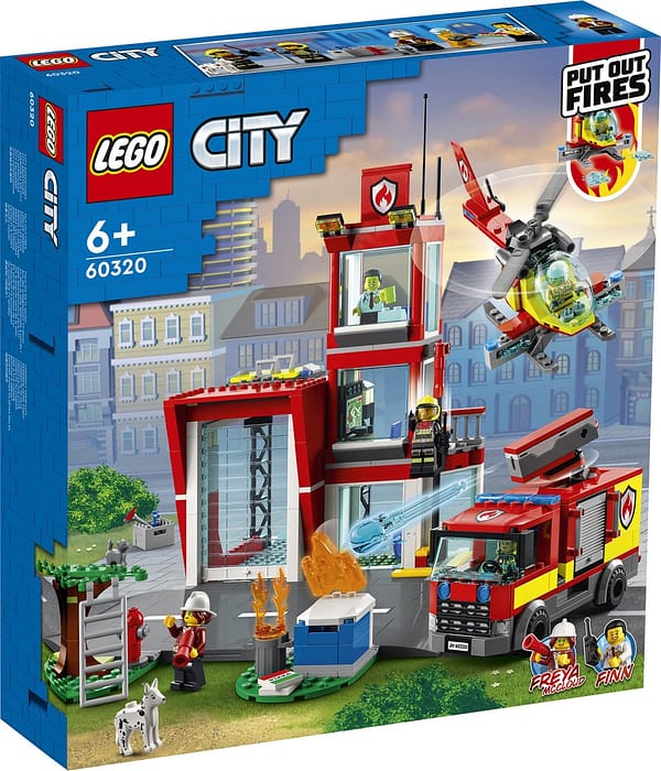 Lego city brandweerkazerne 60320
